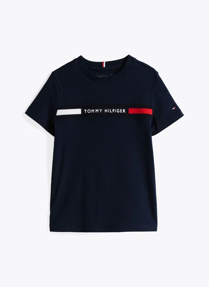 TOMMY HILFIGER Youth Ribbed Regular T-Shirt