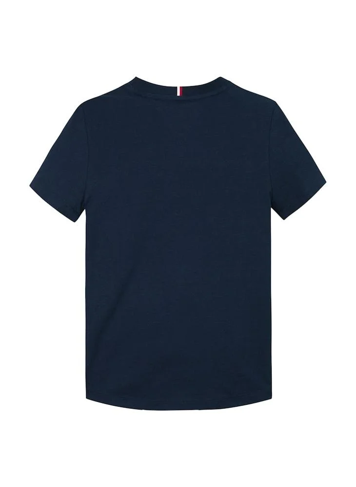 TOMMY HILFIGER Youth Ribbed Regular T-Shirt