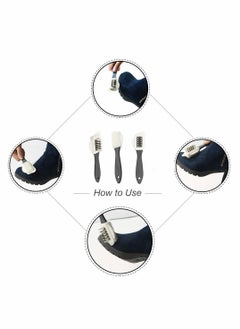 KASTWAVE Shoe Brush Set, 2 Pcs Suede Shoe Brush And Scrub Brush  - Image 4