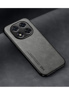 Generic Case for Xiaomi Redmi Note 14 Pro 5G/ Xiaomi POCO X7 5G, Shockproof Case, Anti-Fall Drop Protection, PU+TPU+PC High Quality Materials, Cover Bumper Built-in Metal Plate for Xiaomi Redmi Note 14 Pro 5G/ Xiaomi POCO X7 5G (Grey)  - Image 5