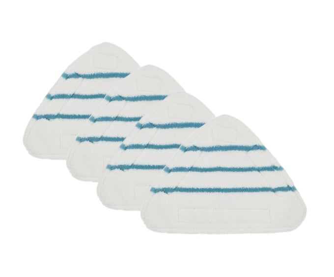 4PCS REPLACEMENT SPARE PARTS REUSABLE MOP PADS FIT FOR TRUE TIDY STM500 STM700 AND STM700A STEAM MOP ACCESSORIE AND OTHER STEAM MOPS MACHINE WASHABLE UP TO 100X
