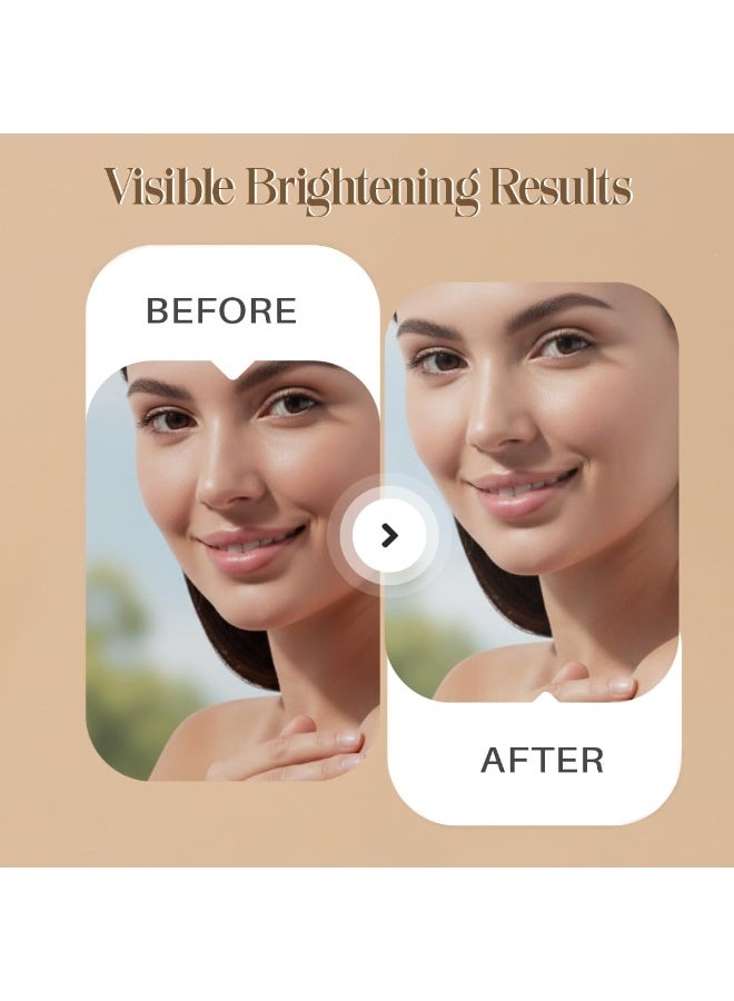 Glamveda Rice Water Brightening Face Scrub For Women (100gm Pack Of 2)| For Lightens Skin | Reduces Pigmentation & Tanning | Paraben Free - Image 2