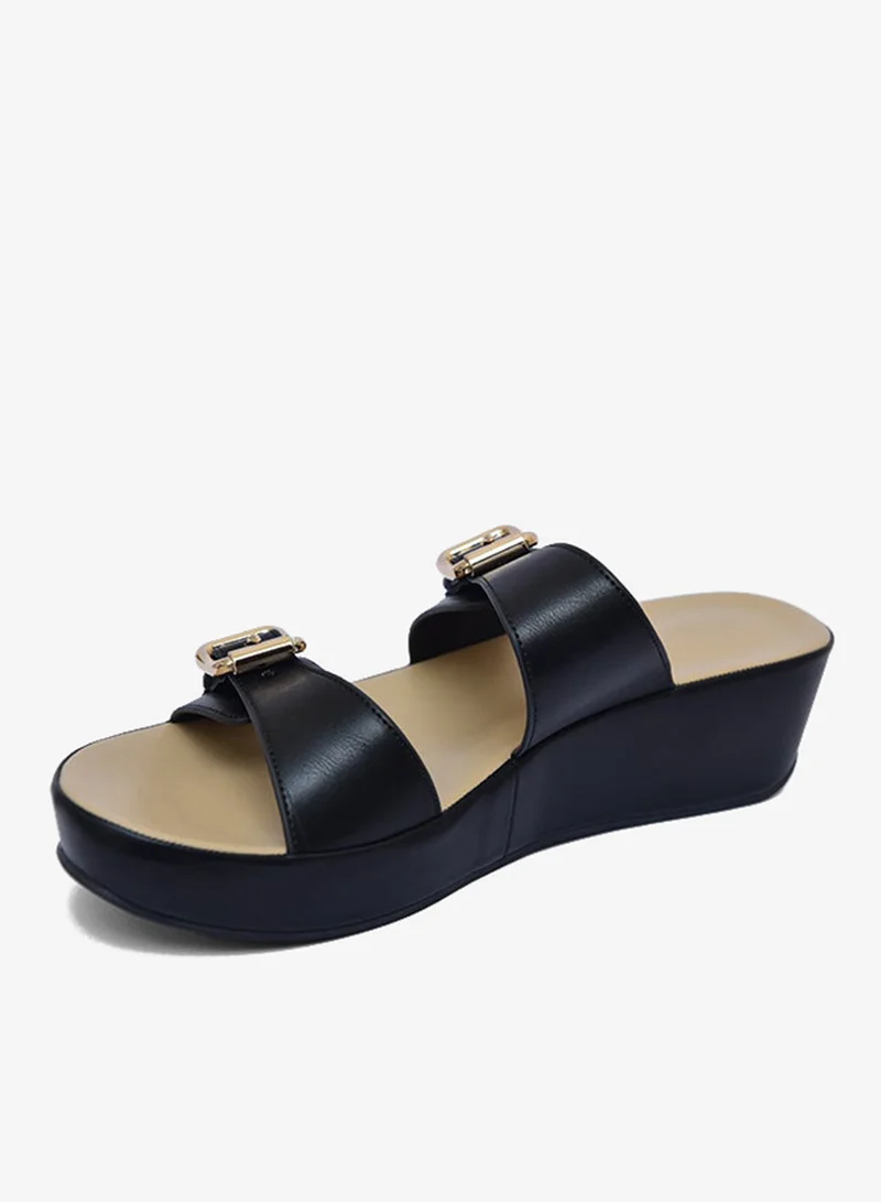 فينتشي صندل إسفين بأشرطة متعددة