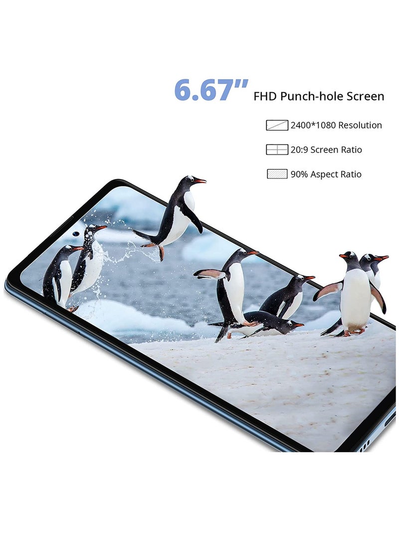 Blackview A100 Android 11 Smartphone 6.67 Inch FHD+ Infinity-O Display 128Gb/6Gb Ram MTK P70 Octa-Core With 18W 4680mAh Battery, 12Mp AI Main Camera Dual Sim Mobile Phone - Image 2