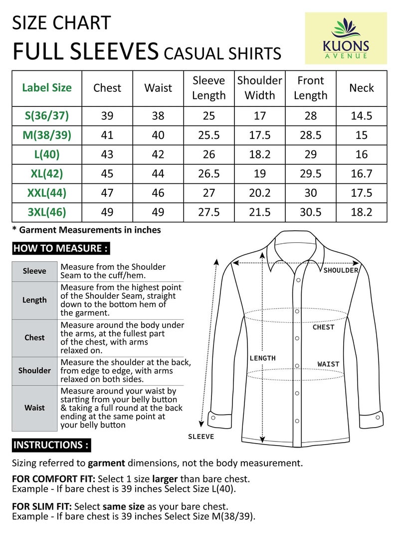 Kuons Avenue Men's Black Double Pocket Denim Shirt | Western Denim Shirt (KACLFS1351A-M_Black_Medium) - Image 5