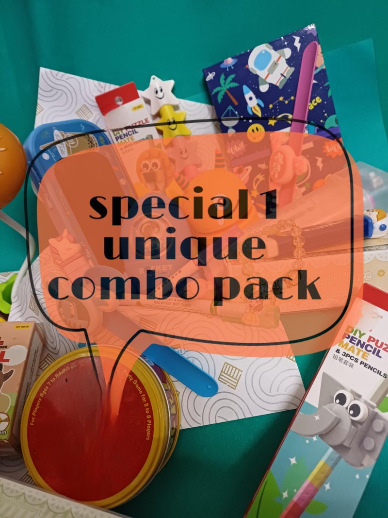 Generic Special Combo Gift Pack for Favourite Surprise -Eraser,Surprise Lamp,Washi,Spinning Band,Designing Highlighter,3 Lines Pen,Stylish pens,2Pencil Box,Color Markers,Sharpener (Pack of 12) for Boy o  - Image 4