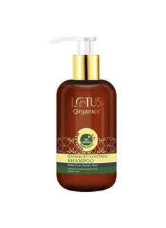 Lotus Lotus Organics Teatree Dandruff Control Shampoo Brown 300ml  - Image 1