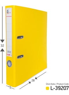 Laçin Lacin Folder Yellow Narrow 30 Pieces 1 Box  - Image 2