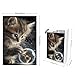 Ulord Great Jigsaw Puzzles for Adults 300 Pieces Cute Cat Playing with Glowing Ball Puzzles for Adults Toys Gift Family Decoration Kids Puzzle - Image 4