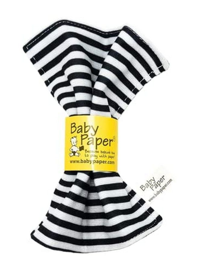 Baby Paper Original Crinkle Sensory Toy ; Black And White Stripe And Zig Zag 2Pack ; Crinkle Paper For Babies ; Sensory Baby Toys - Image 5