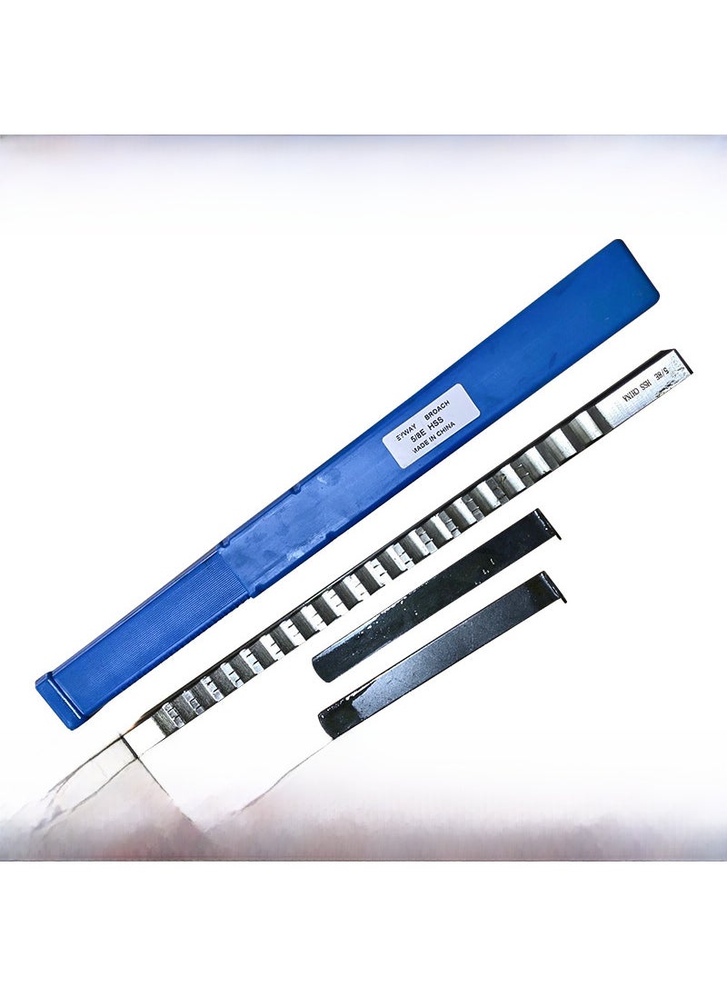 Generic - Shengyang factory in stock keyway broach E-level keyway push knife American keyway standard price broach specifications complete5/8"E 5/8"E - Image 1