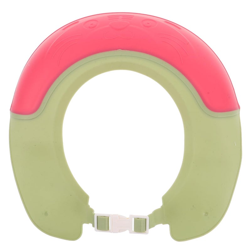 Toddler Bath Cap Ear Shield Cartoon Tiger Shampoo Visor Hat For Hair Washing - Image 2