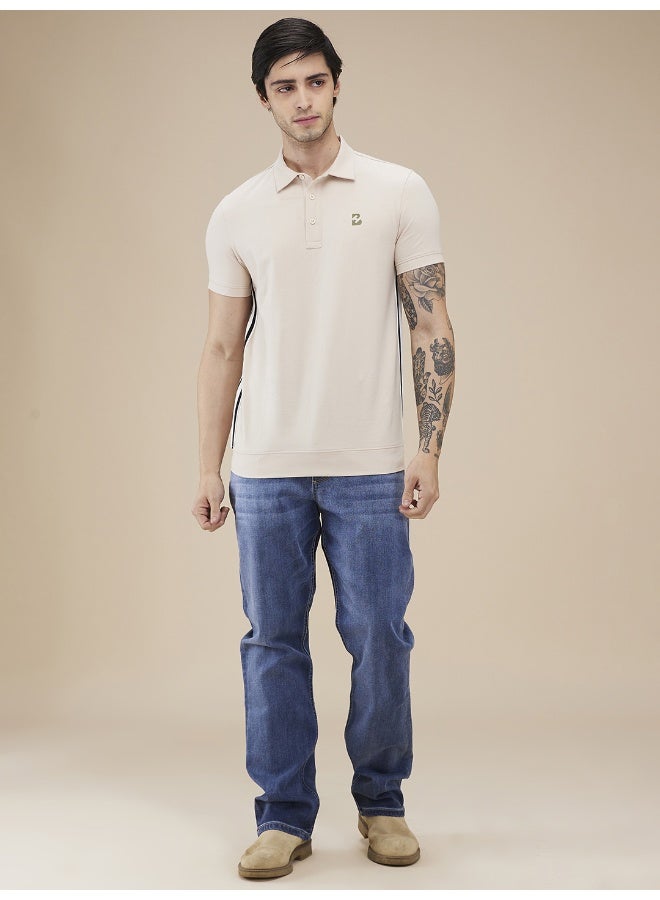 Being Human جينز رجالي بقصة بوت كات متوسطة اللون - Image 5