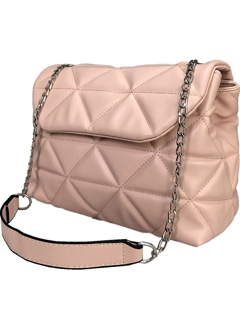 Ago Çanta - Ago Bag Women's Triangle Embroidered Bag - Image 1