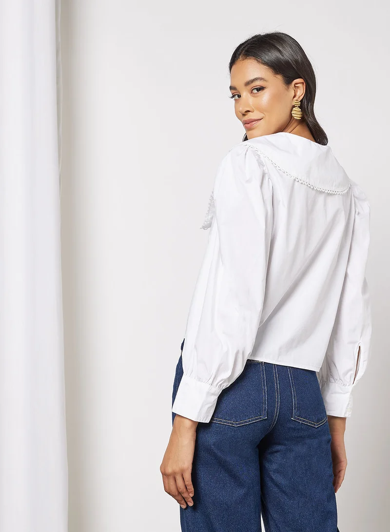 ONLY Oversized Collar Shirt