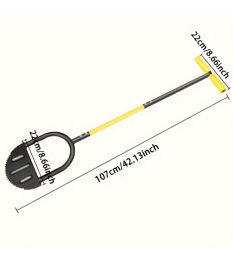 Manual Edge Trimming Shovel for Lawn Mowing and Garden Path Cutting - Image 5