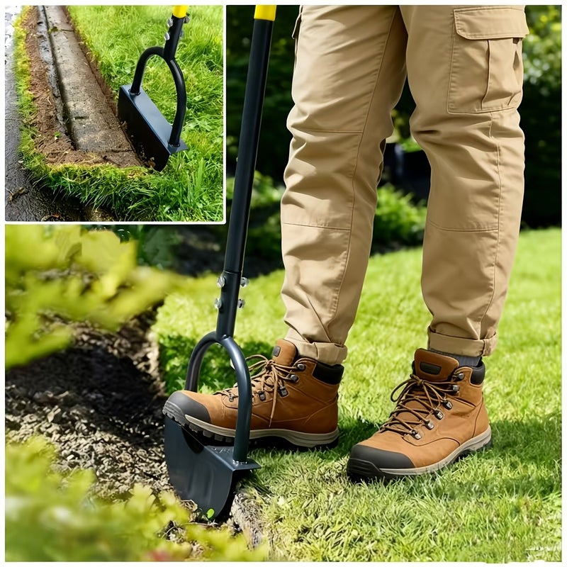 Manual Edge Trimming Shovel for Lawn Mowing and Garden Path Cutting - Image 1