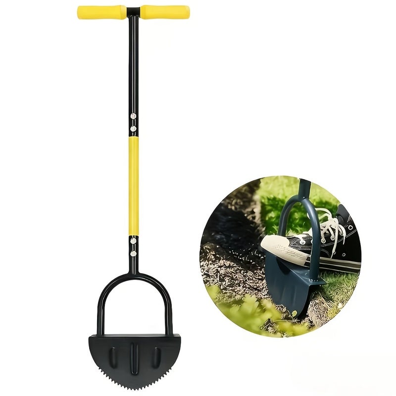 Manual Edge Trimming Shovel for Lawn Mowing and Garden Path Cutting - Image 2