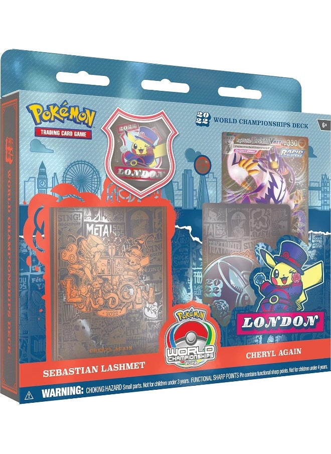 Pokemon Pokkmon TCG Sebastian Lashmet 2022 World Championships Deck  - Image 1