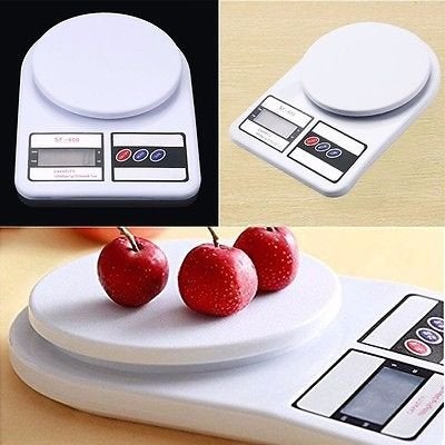 Maharsh Electronic Kitchen Digital Weighing Scale 10 Kg With Batteries SF 400 - Image 2