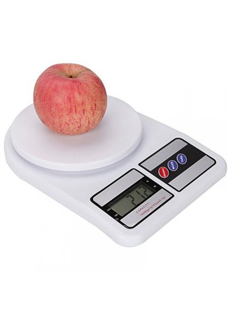 Maharsh Electronic Kitchen Digital Weighing Scale 10 Kg With Batteries SF 400 - Image 1