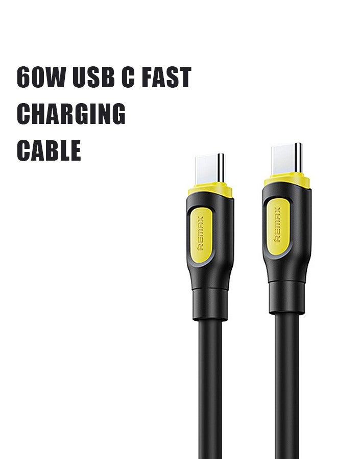 REMAX REMAX iPhone15 Lightning Charger Cable 1.2m/60W, Light Up Charging and Synchronization Cable, Fast Charging Power for iPhone, iPad and iPod Lightning Cable (Black) - Image 3