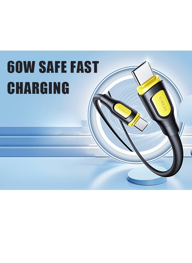 REMAX REMAX iPhone15 Lightning Charger Cable 1.2m/60W, Light Up Charging and Synchronization Cable, Fast Charging Power for iPhone, iPad and iPod Lightning Cable (Black) - Image 5
