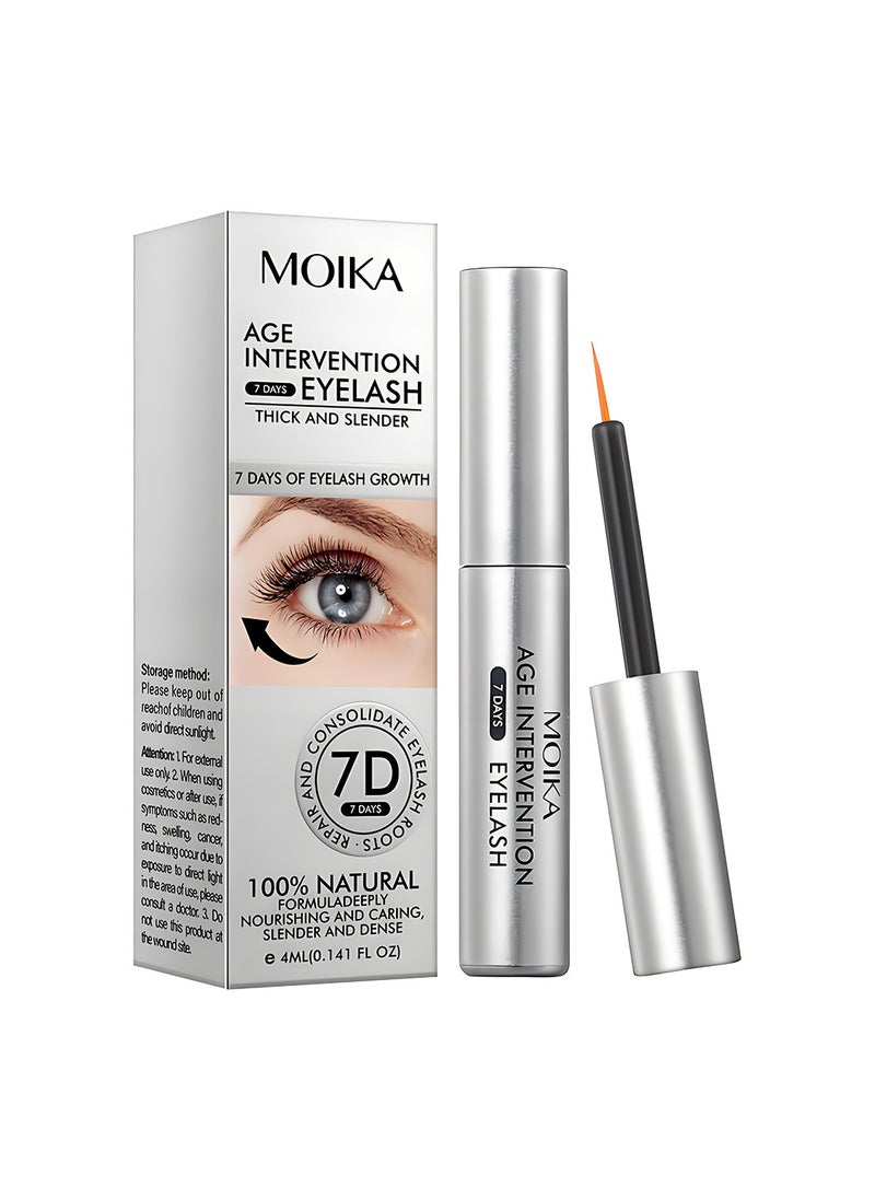 MOIKA - Advanced Eyelash Growth Serum for Lashes & Brows: Premium Lash Enhancer for Natural Thicker and Longer Lashes – Booster for Enhanced Eyelash Thickness 3ml - Image 1