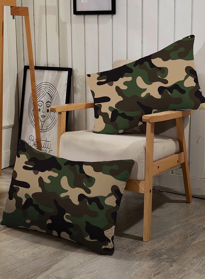 kxry Green Camouflage Comforter Set Twin Size Camo Bedding Set for Kids Teens Boys Soft Bedroom Decor for All Seasons with 1 Comforter and 1 Pillowcase - Image 5