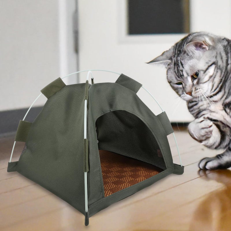 Outdoor Folding Cat Tent Breathable Portable Pet House Washable For Camping - Image 5