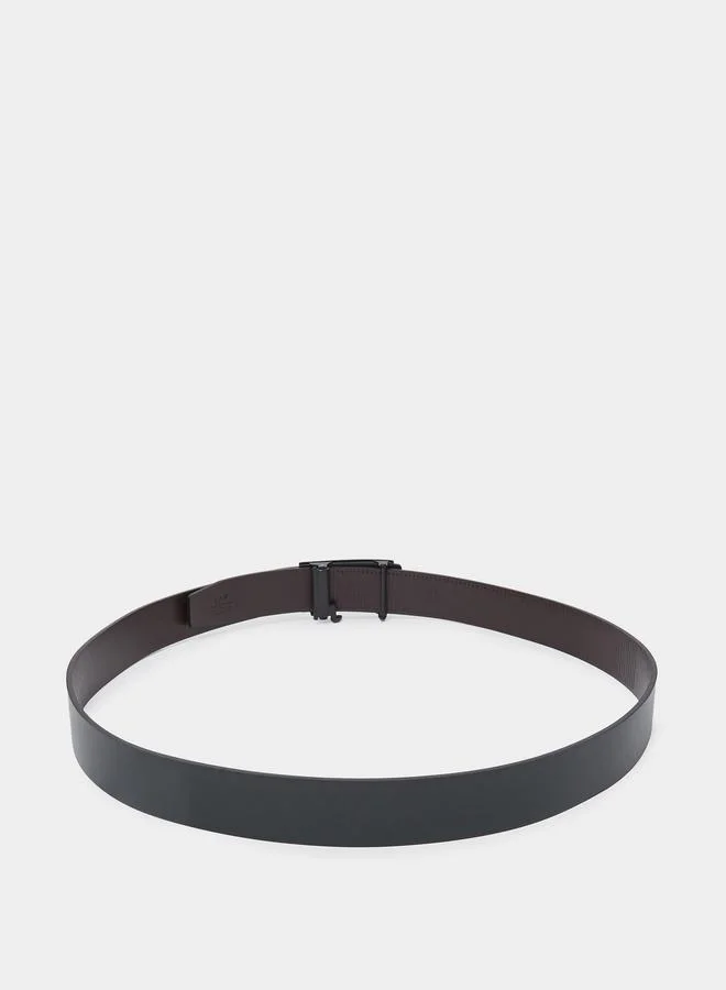 Styli  Men Black Metal Buckle Belt for Men | Best Price UAE