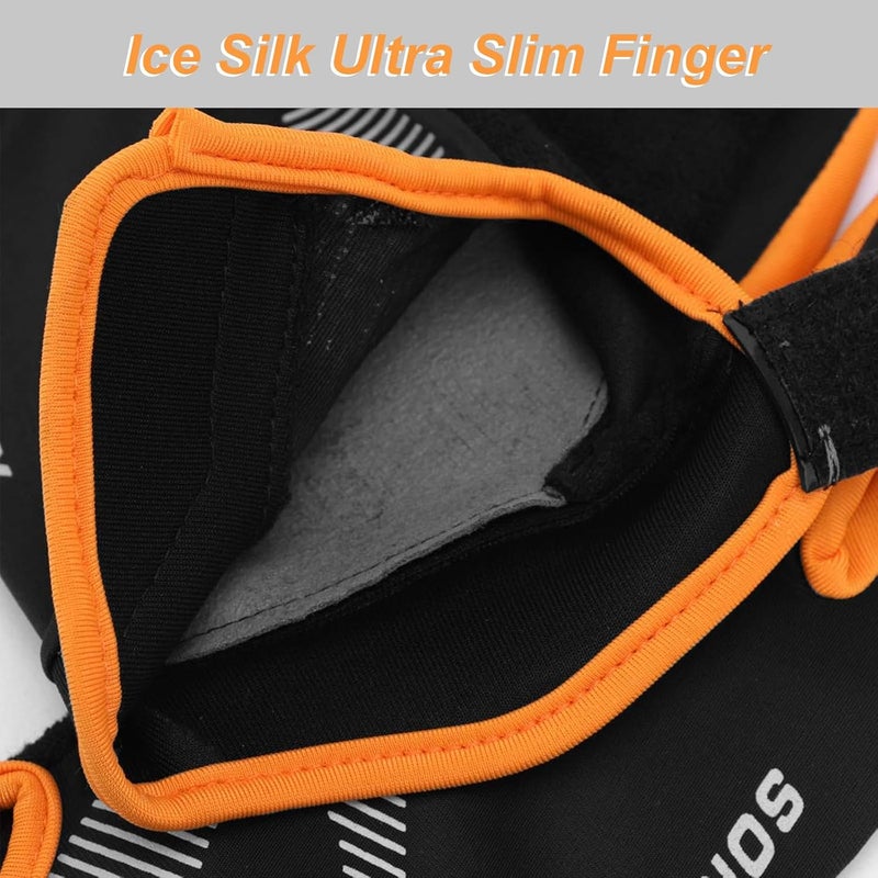 LinJie Adjustable Full Finger Cycling Gloves - Anti-Slip, Breathable, Wear-Resistant - Image 5