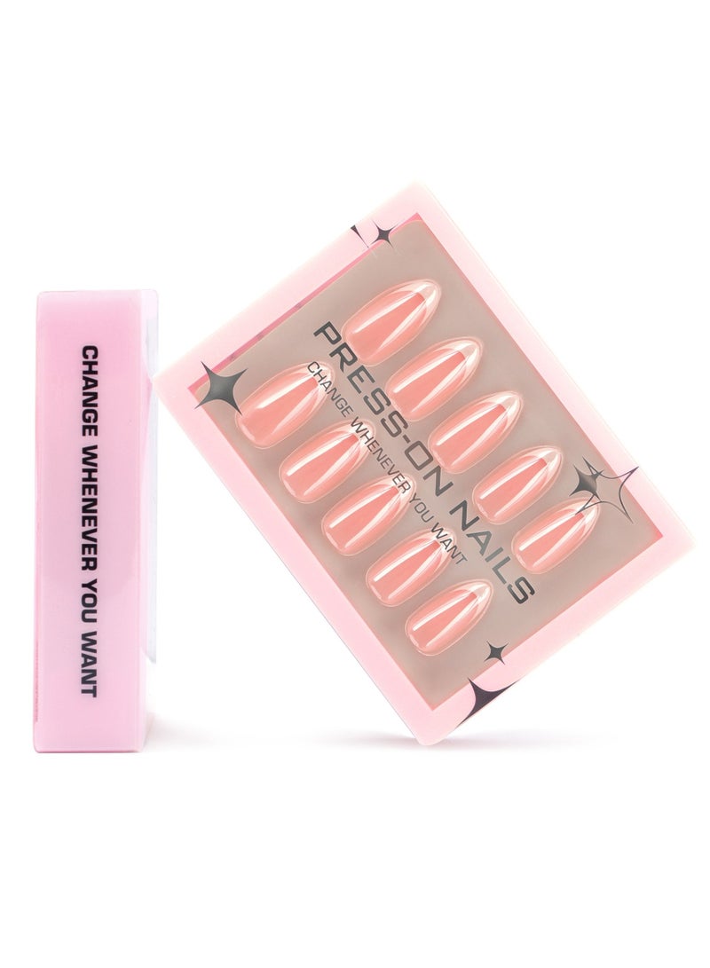 Remy Belle 30 قطعة أظافر لاصقة تشمل الغراء، مبرد أظافر، دافع جلد الأظافر - Image 1