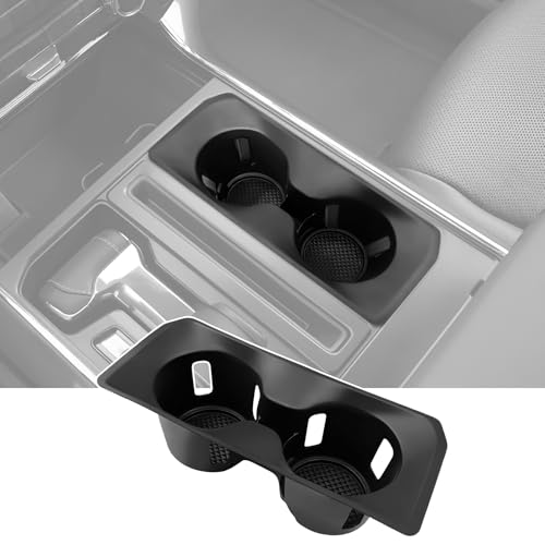Utiiy Cup Holder Coaster Insert Fit for 2021-2025 Ford F150 Center Console Cup Holder Inserts Cupholder Mat Pad Cupholder Liner for 2024 2025 Ford F150 Interior Accessories(for F150) - Image 1