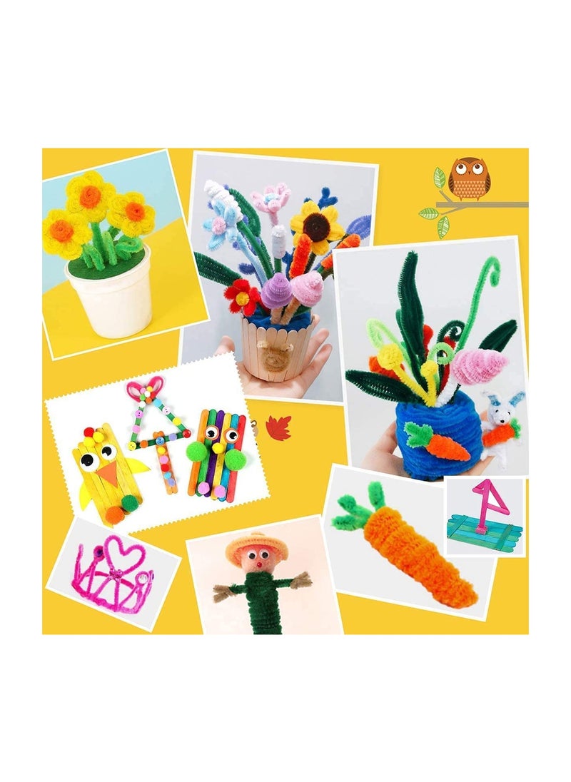 Cutie Cute Arts and Crafts Supplies Set For Kids Crafting School Kindergarten Homeschool Supplies Arts Set Christmas Crafts for Kids  - Image 4