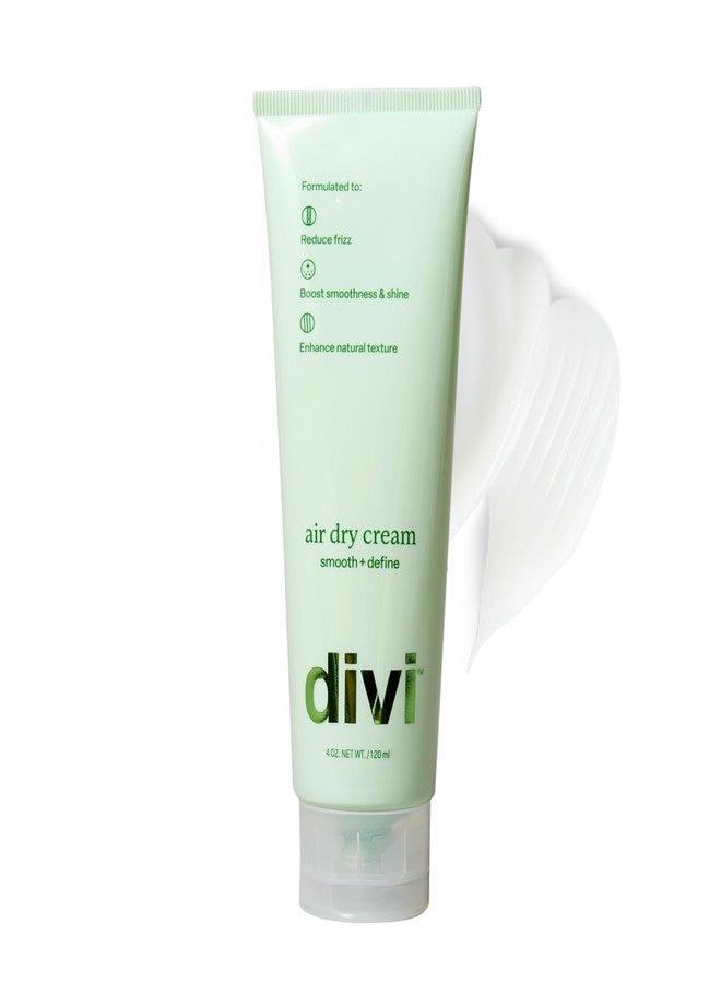 Divi Air Dry Styling Cream - Fights Frizz for 24 hrs, for Natural Hair Texture, Smooths & Defines Curls - 4 Oz - Image 1