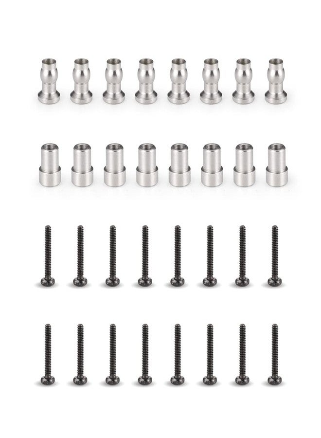 HAIBOXING 1/12TH Scale Spare Parts Screws and Pivot Ball Sleeve for 12815 & 905 Shocks(Front & Rear)