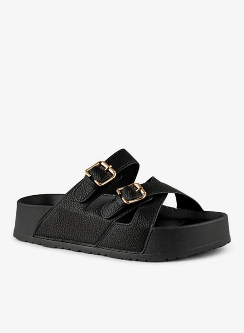 فينتشي صنادل نسائية متعددة الأحزمة