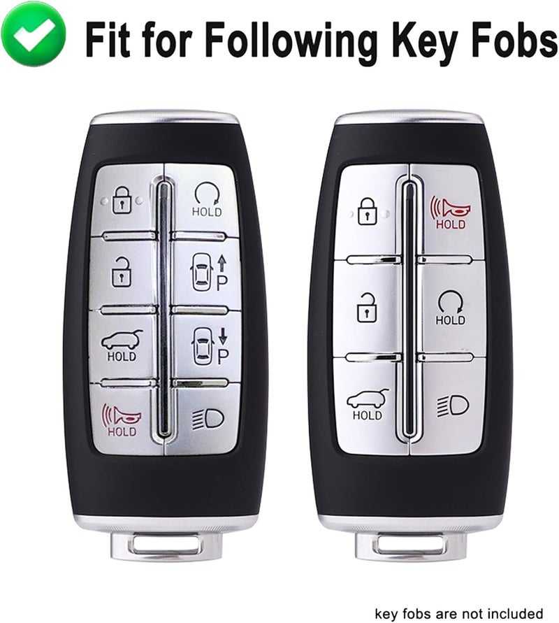 Muxkenper TPU Key Fob Cover for Hyundai Genesis G80/GV80 - Image 2