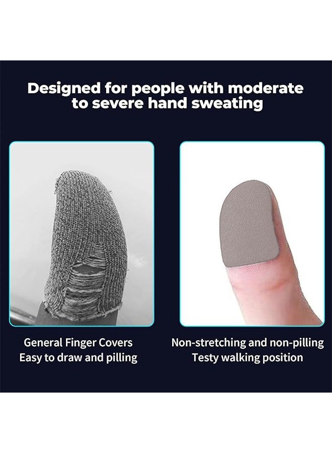 الهاتف المحمول لعبة الاصبع ملصقا ، يمكن التخلص منها لمس الشاشة السلس الاصبع تغطية ملصقا ، لعبة الهاتف المحمول الإبهام مجموعة ، لعبة الهاتف المحمول المحمولة المضادة للعرق انزلاق الغطاء - رمادي - Image 3