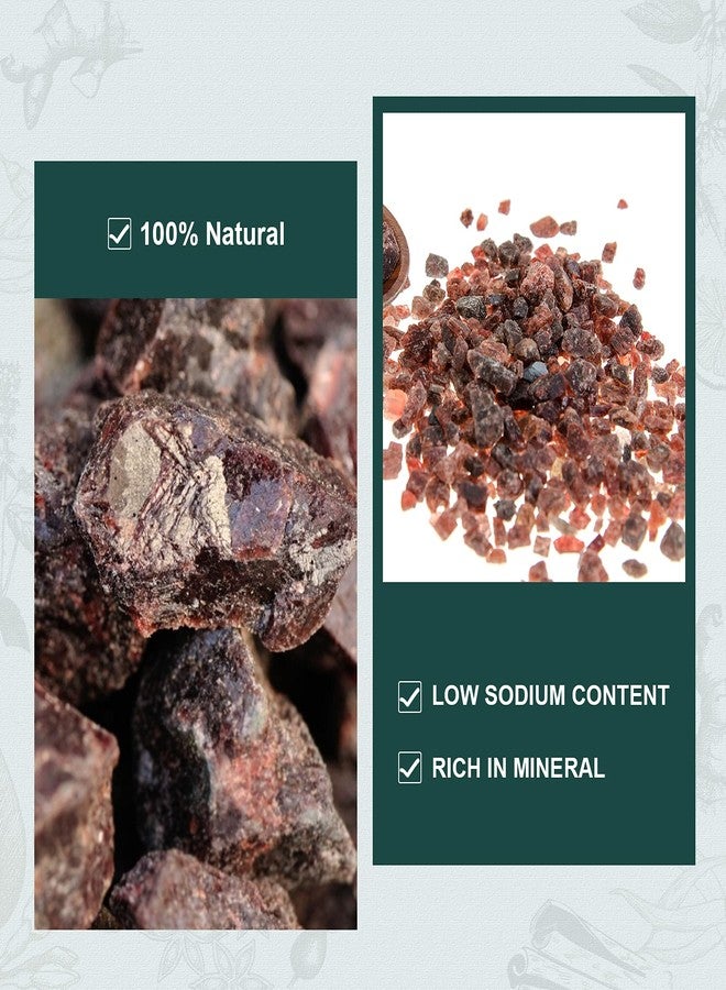 Soeos Himalayan Black Salt Fine Black Himalayan Salt, 2.4 Pound (39 Oz), Natural Mineral Enriched, Natural Faux Egg Flavor, Egg replacement. Black Salt for Cooking (Pack of 1) - Image 5