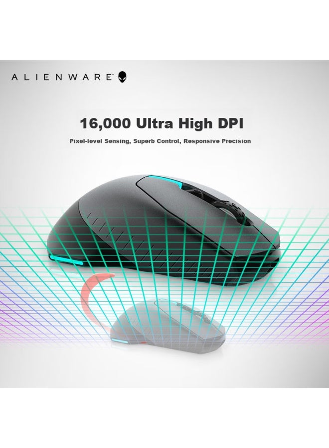 Alienware Aw610m Black Myth： Wukong Wireless Gaming Mouse, Dual-mode Rechargeable Esports Mouse, Ergonomic Mechanical Macro Infinite Rgb High-end Peripheral For Home Use - Image 5
