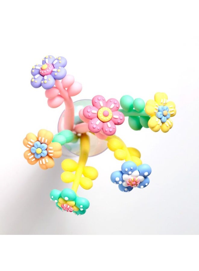 Puckator قلم باكيتور الرائع ذو الطرف الرفيع - قلم حبر جل مزخرف بتصميم زهور لكتابة سلسة، قطعة واحدة متنوعة - Image 2