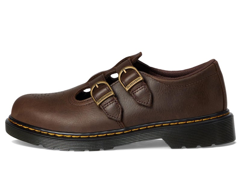 Dr. Martens, Unisex Kid's, 8065 Y (Big Kid), Dark Brown, Medium - Image 4