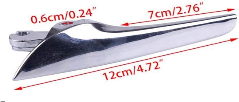 Vuzmode ABS Chrome Left Interior Door Handle Bezel Cover - Image 2