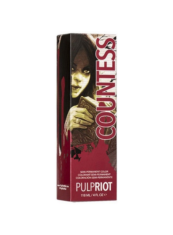 P.R. Pulp Riot Semipermanent Hair Color 4Oz Countess - Image 1