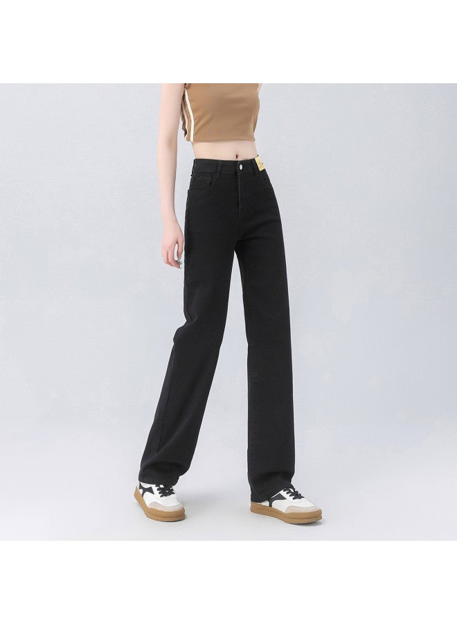 EPTISON Simple And Comfortable Straight Leg Pants For Women, 2025 Autumn Fashion Slim Fit Jeans For Women, Versatile Slimming Trousers - Image 5