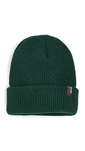 Brixton mens Heist Beanie Hat Skull Cap, Hunter Green, One Size US - Image 1