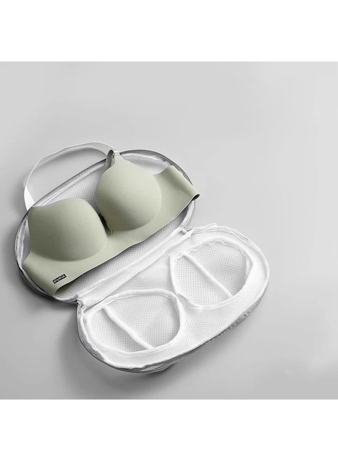 2pcs Bra Wash Bags With Zipper For Woman，Non-Deform Lingerie Laundry Bags For Washing Machine & Storage，Multiple Sizes Are Suitable，Use For Washing And Drying - Image 4