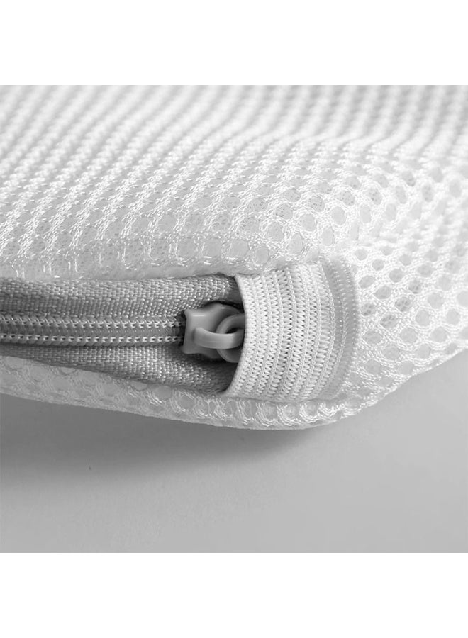 2pcs Bra Wash Bags With Zipper For Woman，Non-Deform Lingerie Laundry Bags For Washing Machine & Storage，Multiple Sizes Are Suitable，Use For Washing And Drying - Image 3